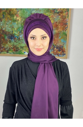 Turban Pret-a-Porter Pourpre 17ŞAL12-10