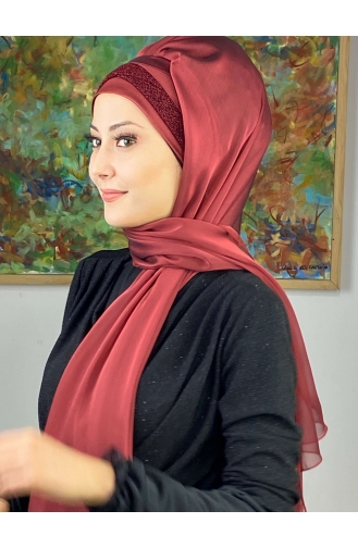 على استعداد لارتداء التوربان أحمر كلاريت 17ŞAL12-09