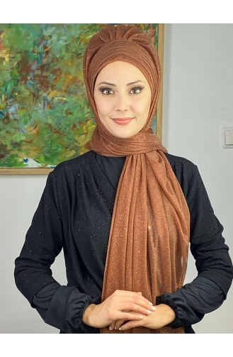 Copper Ready to Wear Turban 17ŞAL64-01