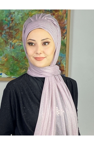 Turban Pret-a-Porter Lila clair 17ŞAL64-04