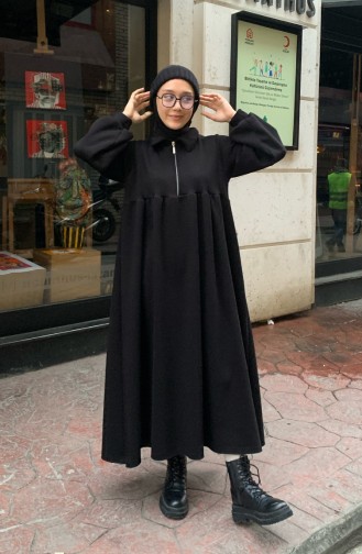 Robe Hijab Noir 00209-08
