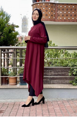 Claret red Tuniek 0023SGS.BRD