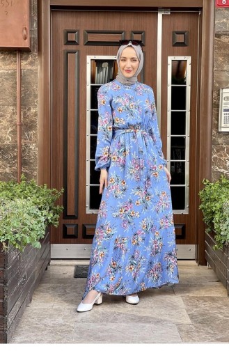 Robe Hijab Indigo 0265SGS.ING