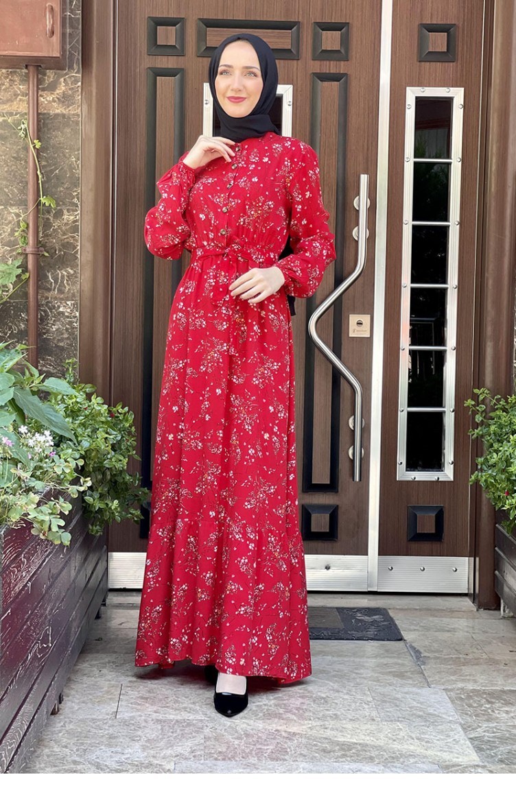 Robe hijab shop a fleur