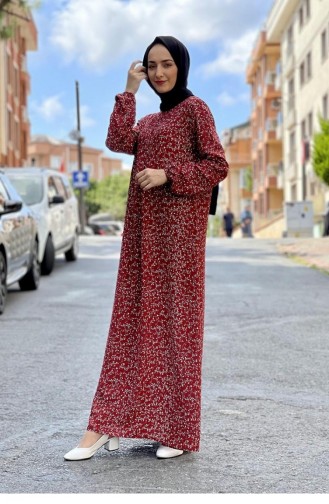 Robe Hijab Bordeaux 0278SGS.BRD