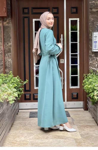 Unreife Mandelgrün Hijab Kleider 1517TGM.CYS