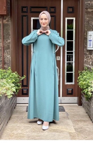 Unreife Mandelgrün Hijab Kleider 1517TGM.CYS