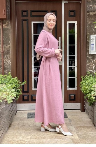 Dusty Rose Hijab Dress 1517TGM.GKR