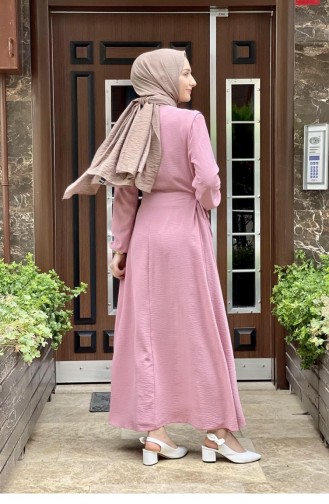 Dusty Rose Hijab Dress 1517TGM.GKR