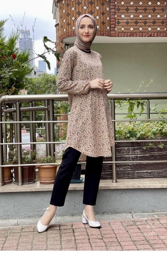 Beige Tuniek 1806CVN.BEJ