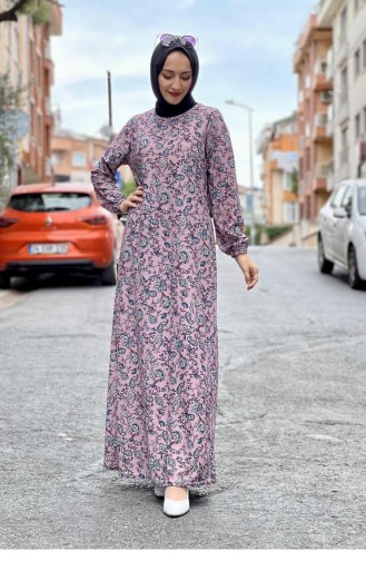 Powder Hijab Dress 1808CVN.PDR