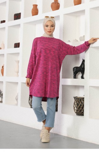 Yarasa Model Tunik Pembe