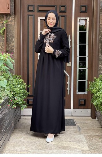 Robe Hijab Noir 2004MG.SYH
