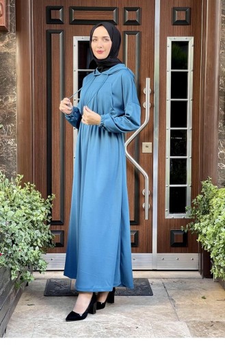 Robe Hijab Pétrole 2018MG.PTR