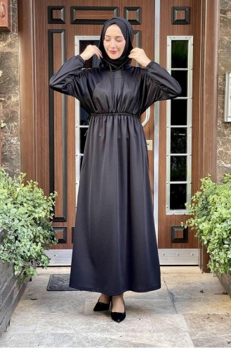 Robe Hijab Noir 2018MG.SYH