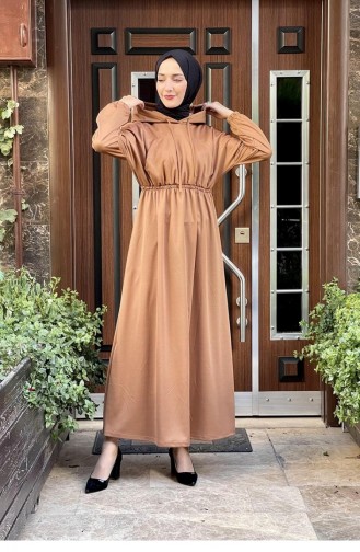 Robe Hijab Tabac 2018MG.TAB