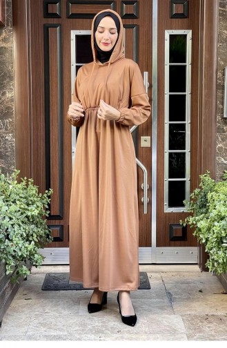 Robe Hijab Tabac 2018MG.TAB