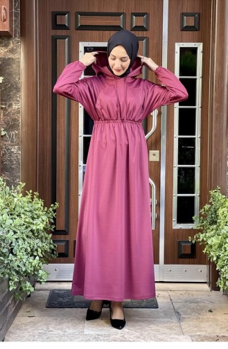 Robe Hijab Cerise 2018MG.VSN