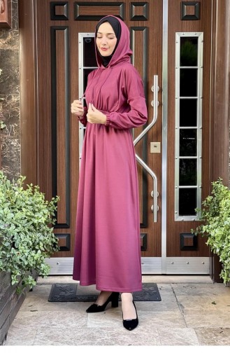 Robe Hijab Cerise 2018MG.VSN