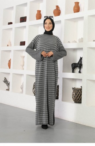 Robe Hijab Gris 5003MDO.GRI