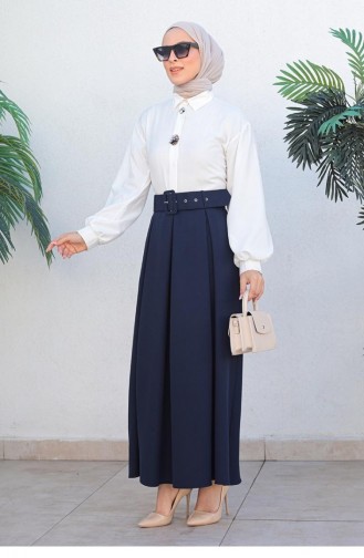 Navy Blue Skirt 5053NRS.LCV