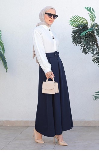 Navy Blue Skirt 5053NRS.LCV