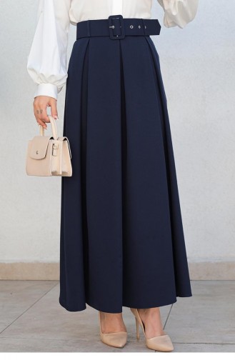 Navy Blue Skirt 5053NRS.LCV