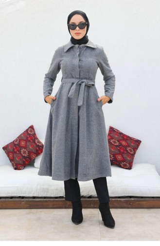 Anthracite Coat 5398END.ANT