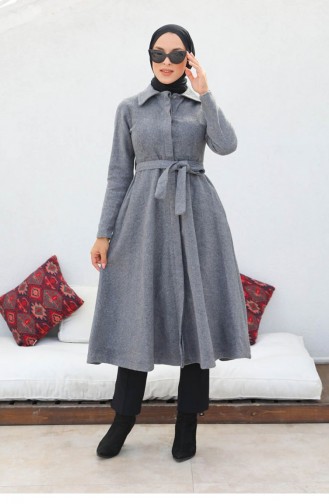 Anthracite Coat 5398END.ANT