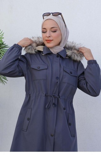 Gray Winter Coat 6000TBT.GRI