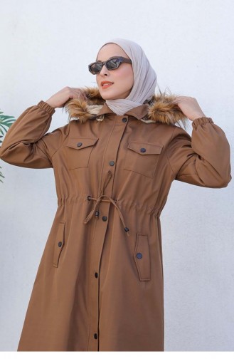 Tan Winter Coat 6000TBT.TAB