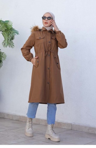 Tan Winter Coat 6000TBT.TAB