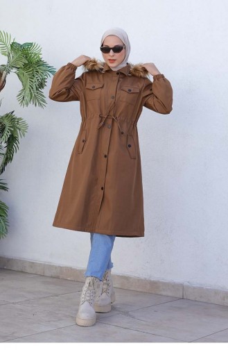 Tan Winter Coat 6000TBT.TAB