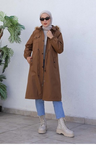 Tan Winter Coat 6000TBT.TAB