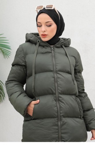 Salaş Şişme Mont Haki