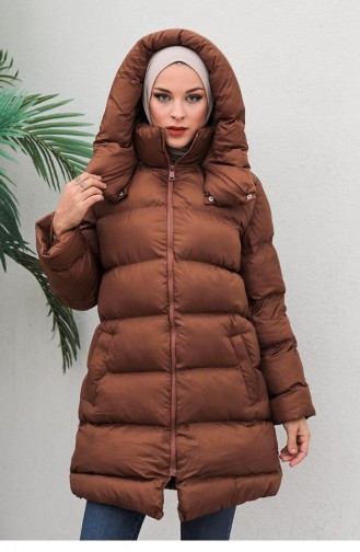Tan Winter Coat 6052SMR.TAB