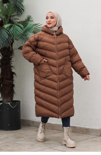 Tan Winter Coat 6065SMR.TAB