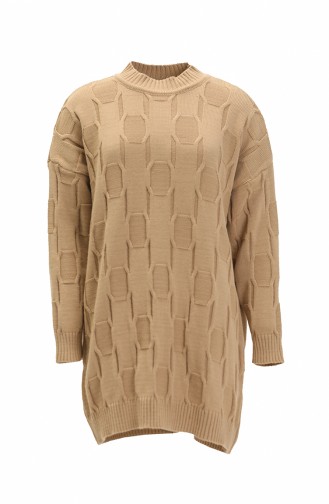 Pull Tricot 22178-03 Café au Lait 22178-03