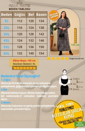 Kadın Uzun Buyuk Beden Anne Elbise Kislik 8226 Bordo