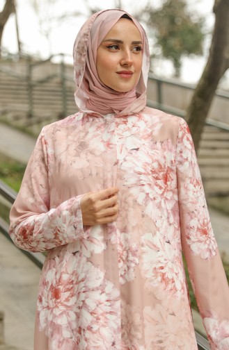 Salmon Abaya 36067-02