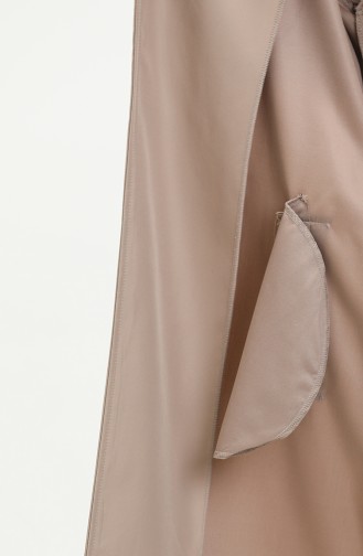 Trenchcoat mit Gürtel 1108-04 Beige 1108-04