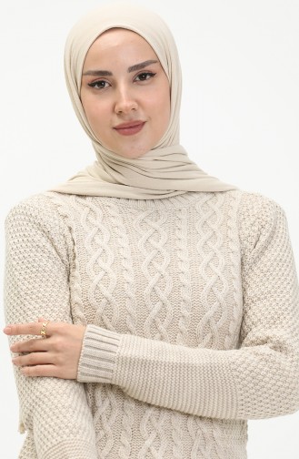 Tunique Tricot 80062-04 Beige 80062-04