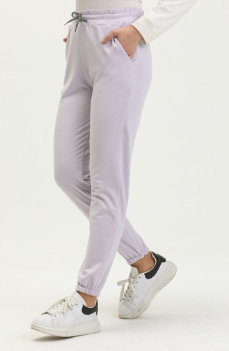 Two Yarn Pocket Sweatpants 0270-04 Lilac 0270-04