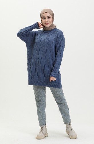 Pull Tricot 22178-04 İndigo 22178-04