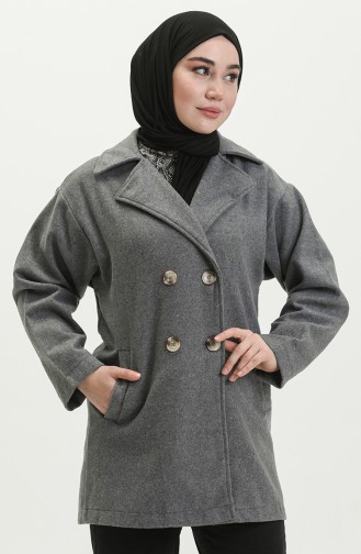 Grau Mantel 6440-02