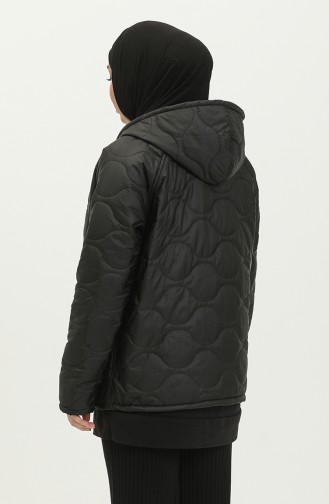 Kapitone Spor Mont 6953B-01 Siyah