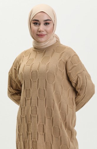 Pull Tricot 22178-03 Café au Lait 22178-03