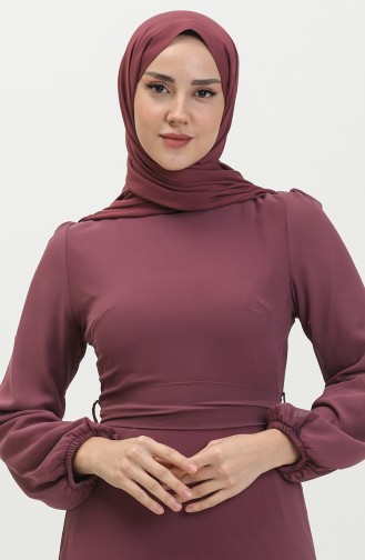 Gefälteltes Abendkleid 5712-08 Rosa 5712-08