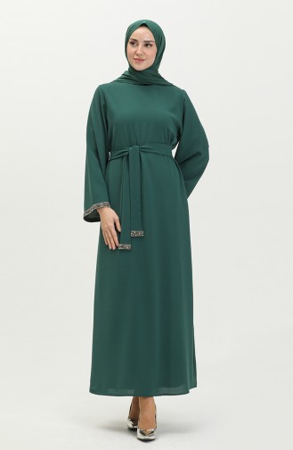 Emerald İslamitische Avondjurk 0008-03