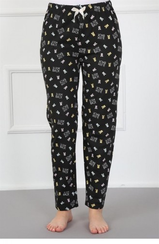 Akbeniz Pyjama Bas En Coton Pour Femme 27439 3177